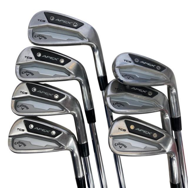 中古】 キャロウェイ APEX TCB(2024) ノーメッキ 7S アイアンセット IR
