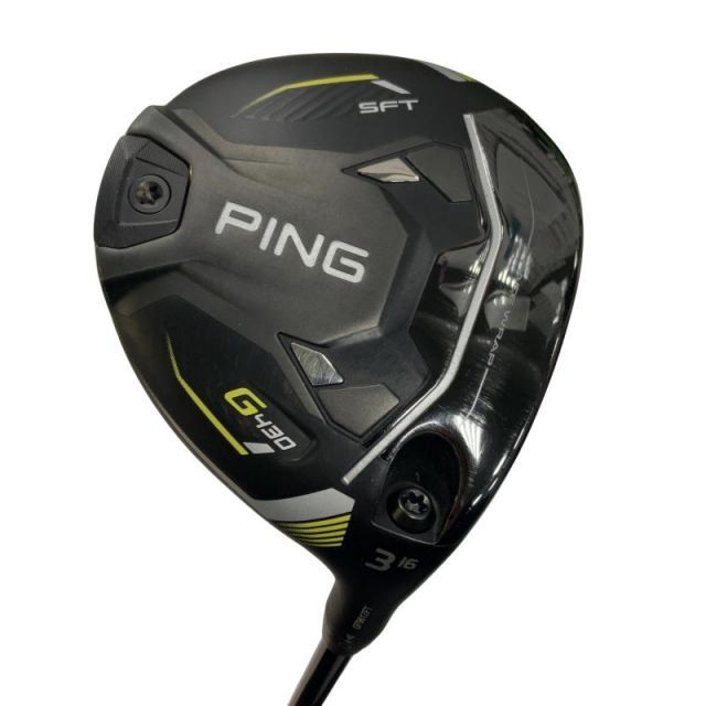 中古】 ピン G430 SFT 3W フェアウェイウッド FW ALTA J CB BLACK(FW