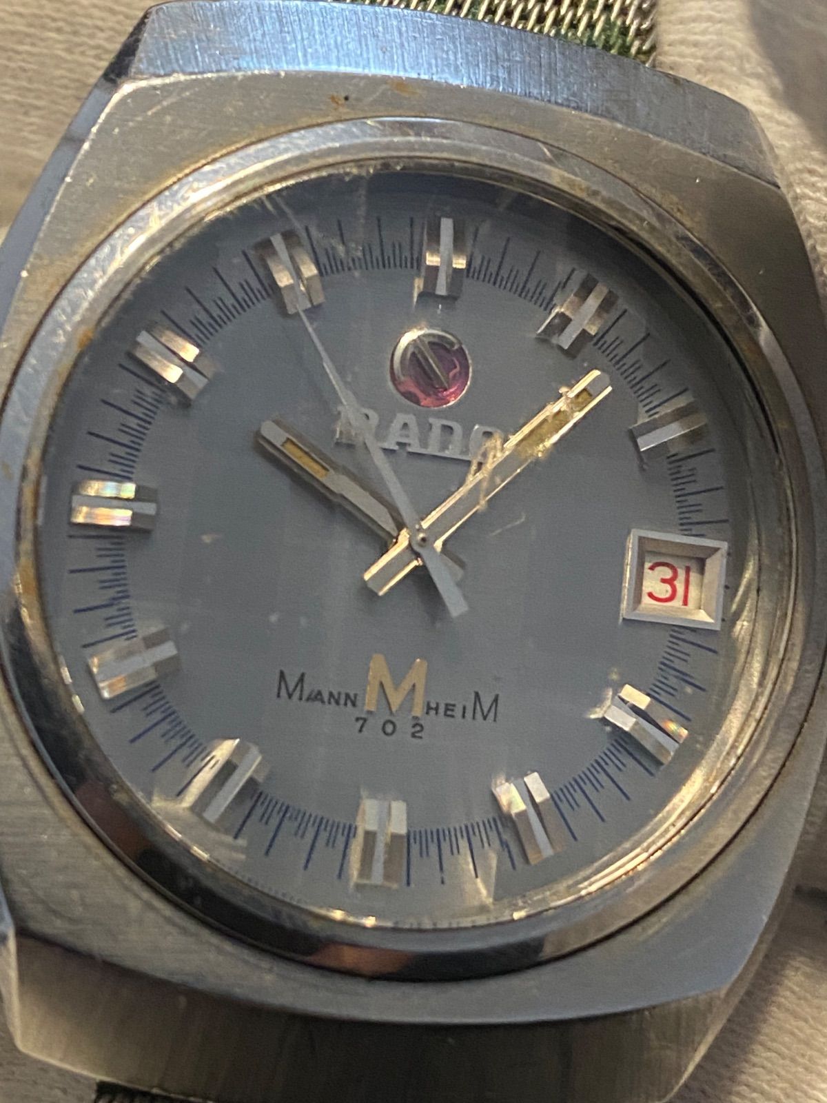 【RADO】メンズ　自動巻き　腕時計　マンハイム　702 RADO！本日はR氏から頂いたヴィンテージウォッチ！ラドー マンハイム