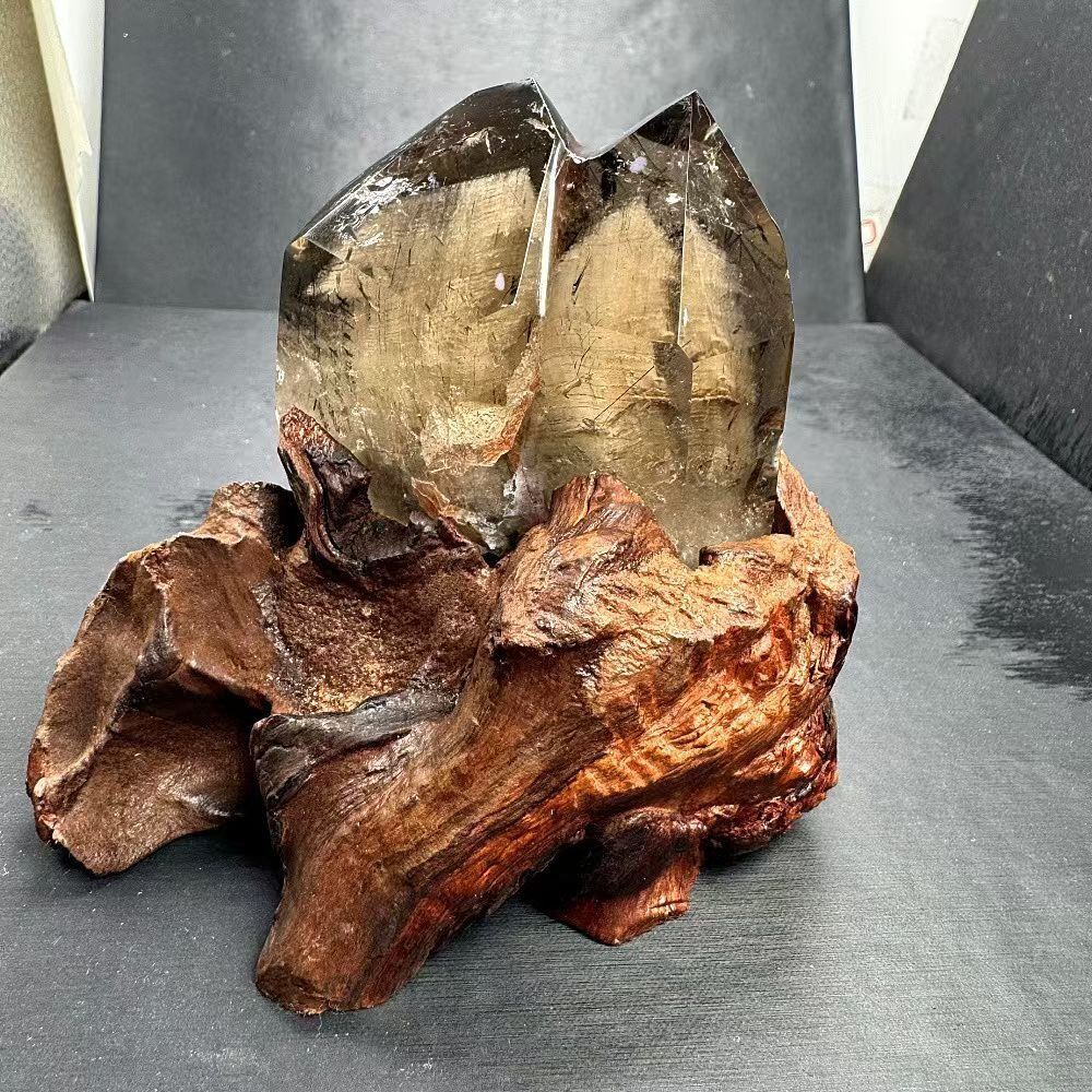 AAAAAAAAA級天然ガーデンクォーツ六角柱B0105