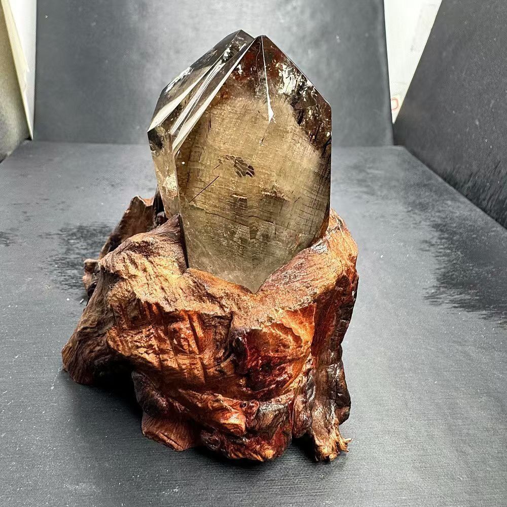 AAAAAAAAA級天然ガーデンクォーツ六角柱B0105 YS