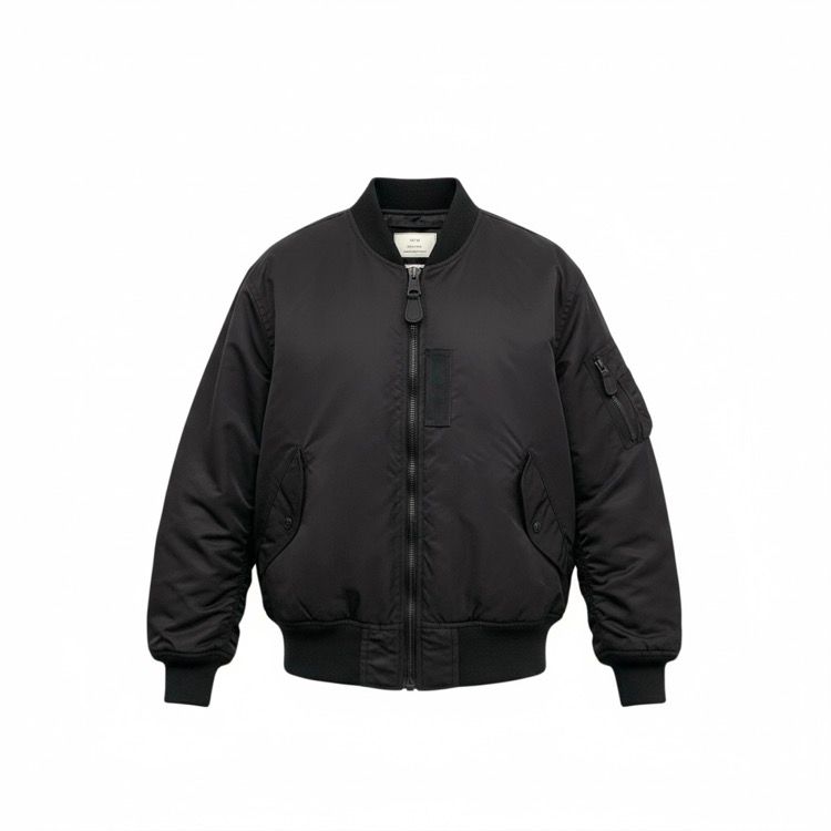 HYKE ハイク TYPE L-2A JACKET ミリタリーブルゾン ブラック 1 231