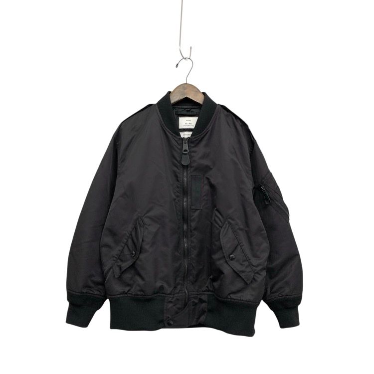 HYKE ハイク TYPE L-2A JACKET ミリタリーブルゾン ブラック 1 231