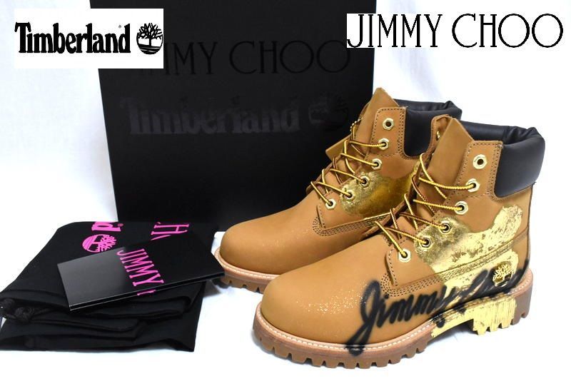 定価12万6500円】新品 ティンバーランド × ジミーチュウ 6インチ