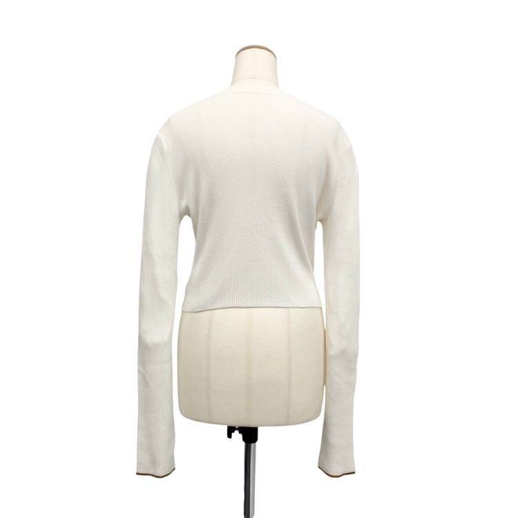 Mame Kurogouchi マメクロゴウチ Kintsugi Crew Neck Knitted Top 金