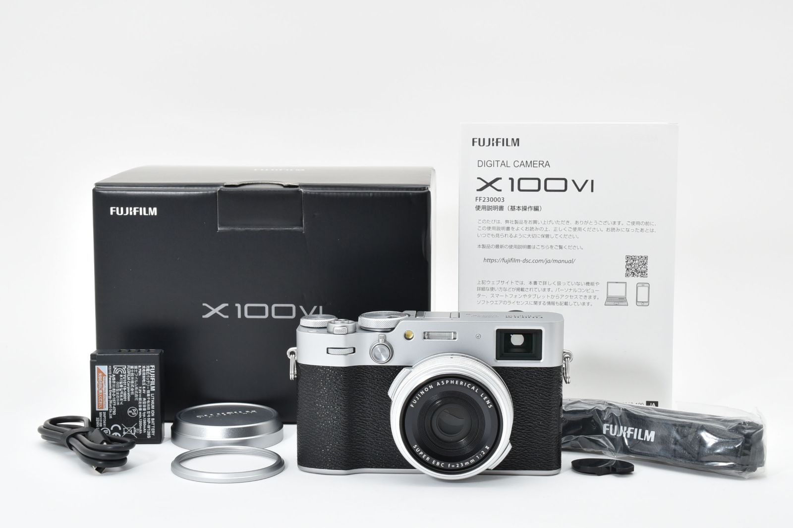 ☆新品級☆フジフイルム FUJIFILM X100VI シルバー 多言語モデル