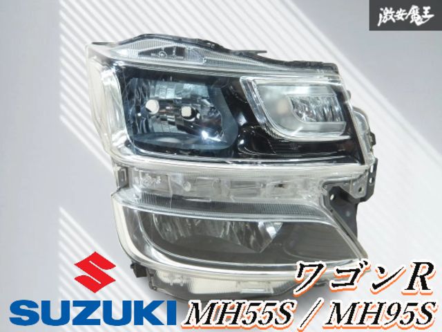 ☆点灯OK☆ SUZUKI スズキ 純正 MH55S MH95S ワゴンR LED ヘッドライト