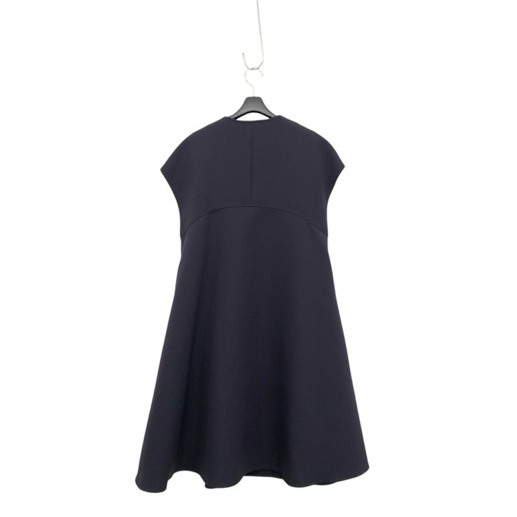 未使用品 Rene ルネ ベルト付 ロングジレ ワンピース ネイビー 36