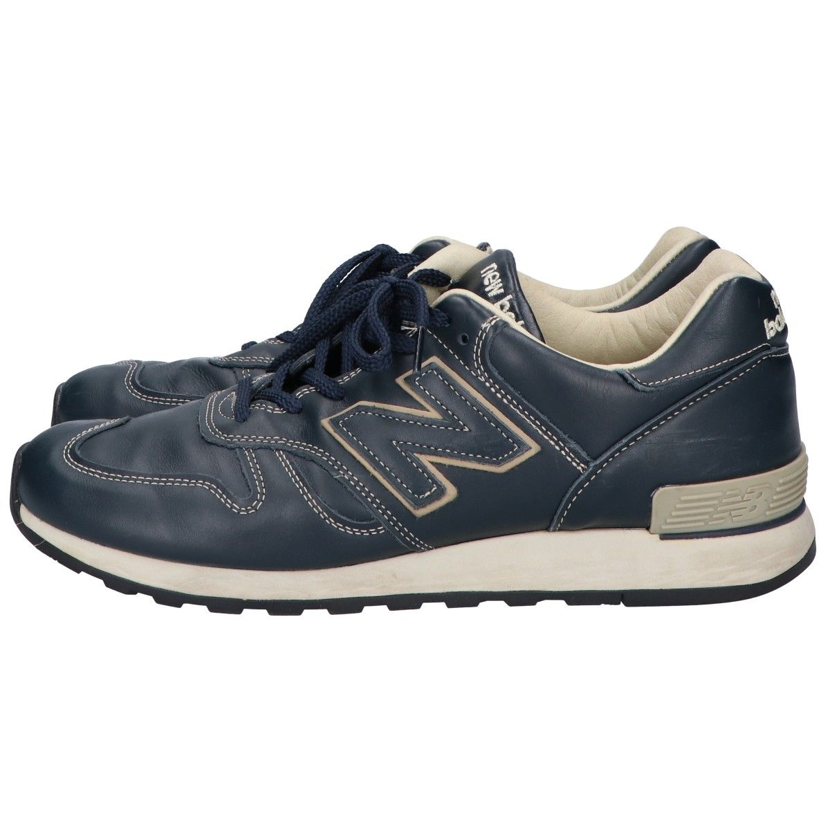 NEW BALANCE ニューバランス M670NVY Made in England オールレザー