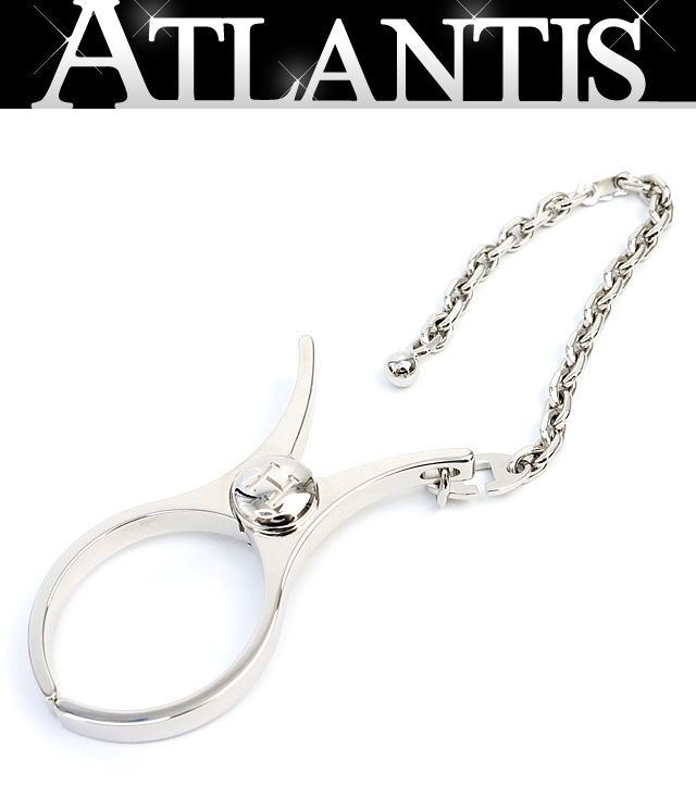 広尾店】美品 エルメス HERMES グローブホルダー シルバー 【18126