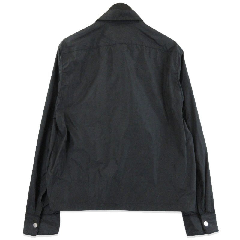 美品 Maison Kinema メゾンキネマ Eazy zip shirt KNM-25SS-SH0004