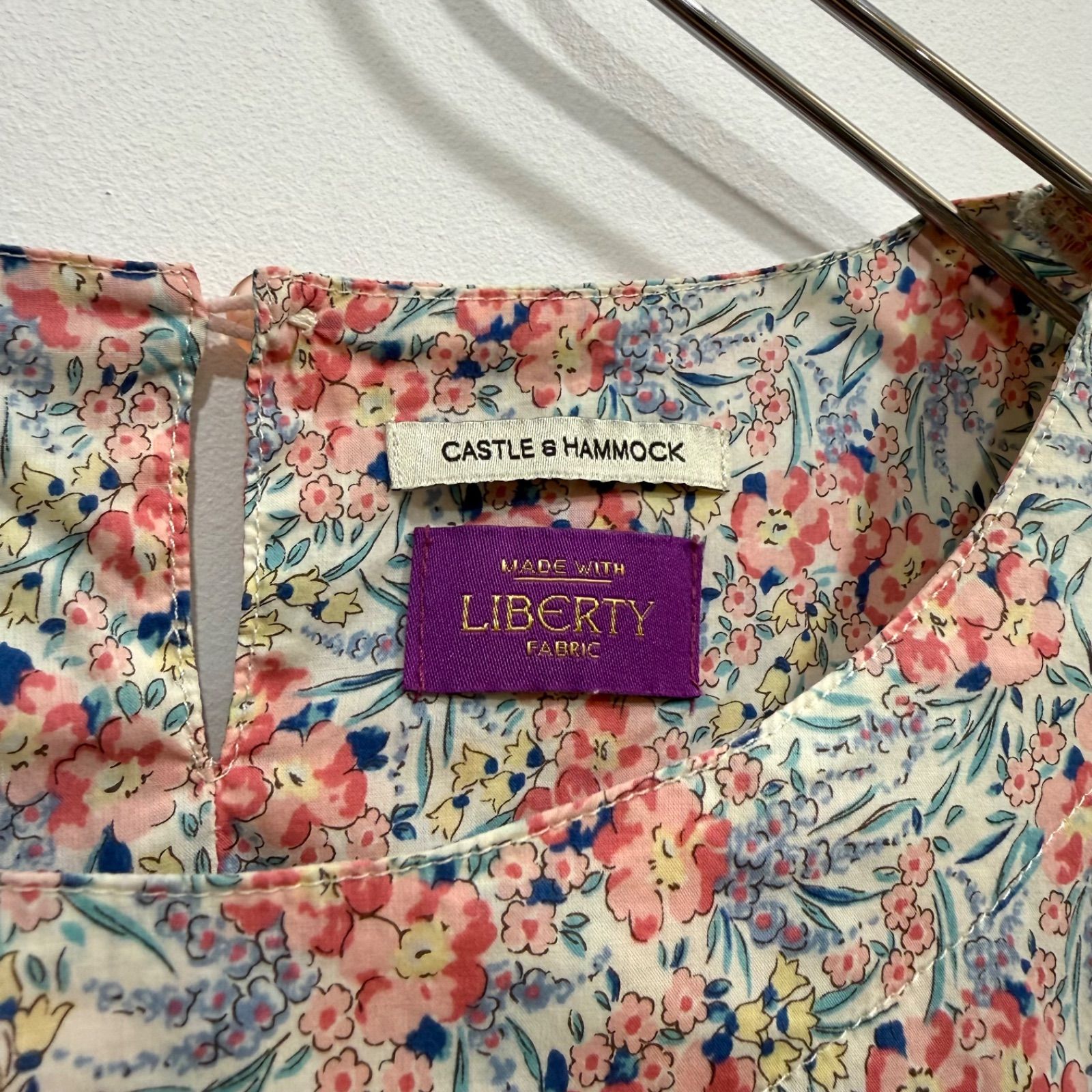 キャッスル&ハンモック リバティ ブラウス プルオーバー Tシャツ型 