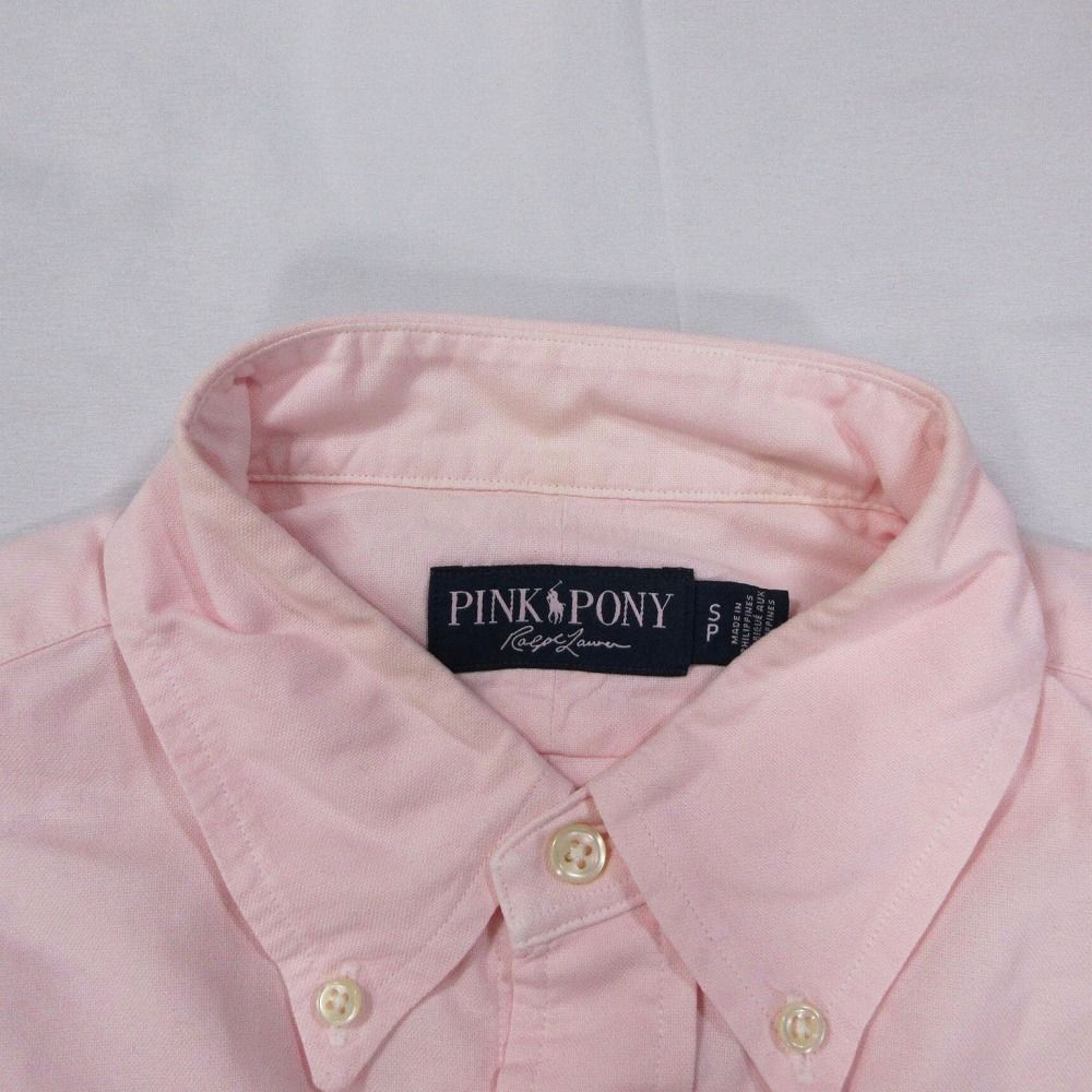 Ralph Lauren ラルフローレン PINK PONY ピンクポニー ロゴ刺しゅう