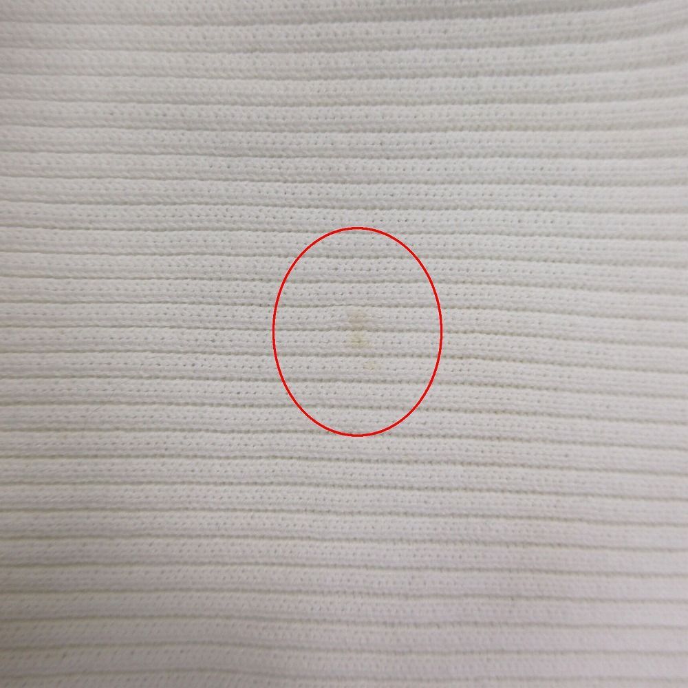 CHANEL シャネル カメリアココマークボタン ヘンリーネック リブニット