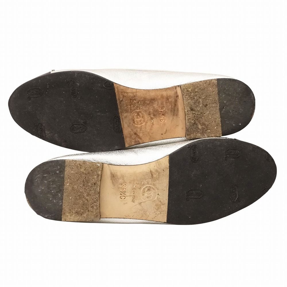 CHANEL シャネル バレエシューズ フラット パンプス CC キャップトゥ