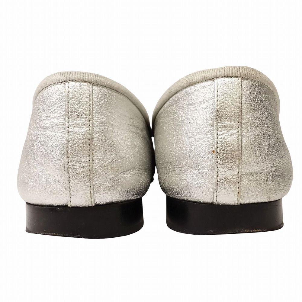 CHANEL シャネル バレエシューズ フラット パンプス CC キャップトゥ