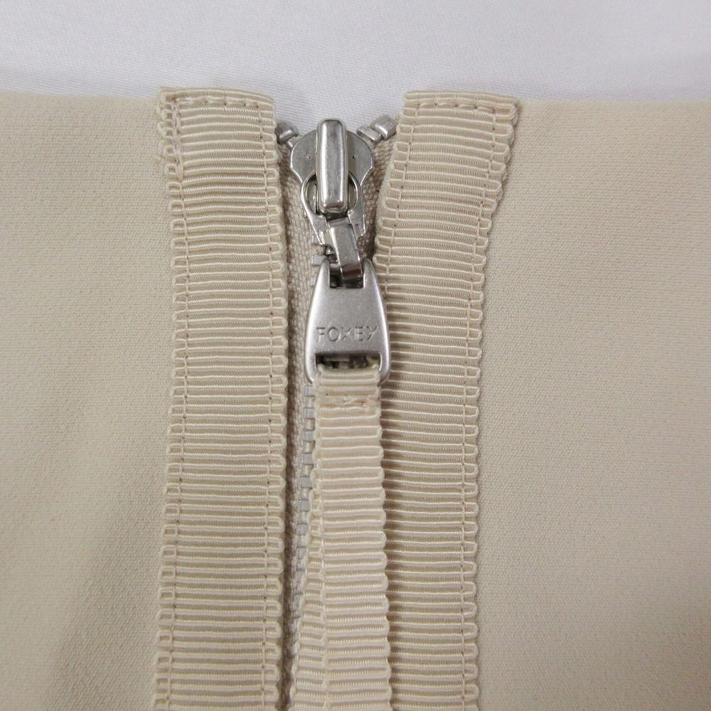 FOXEY フォクシー 23804 ノースリーブ ストレッチ ワンピース ドレス