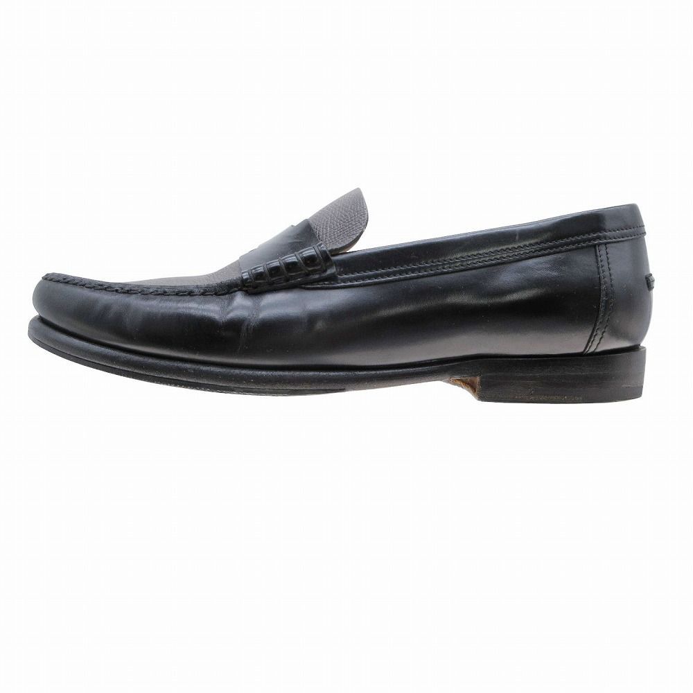 HERMES エルメス モカシン ケネディ レザー ローファー シューズ