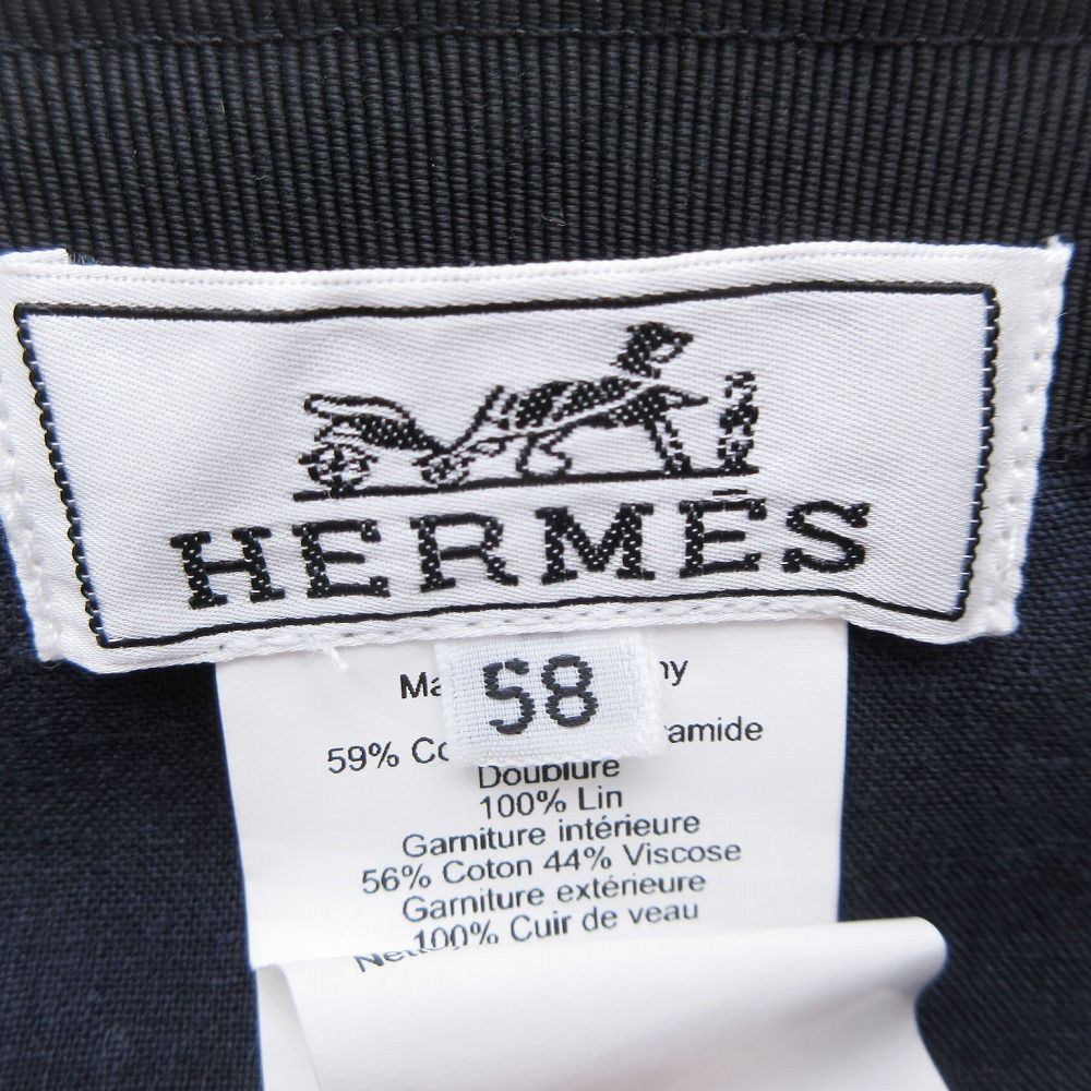 HERMES エルメス Miles Robot Cap マイルズロボットキャップ セリエ