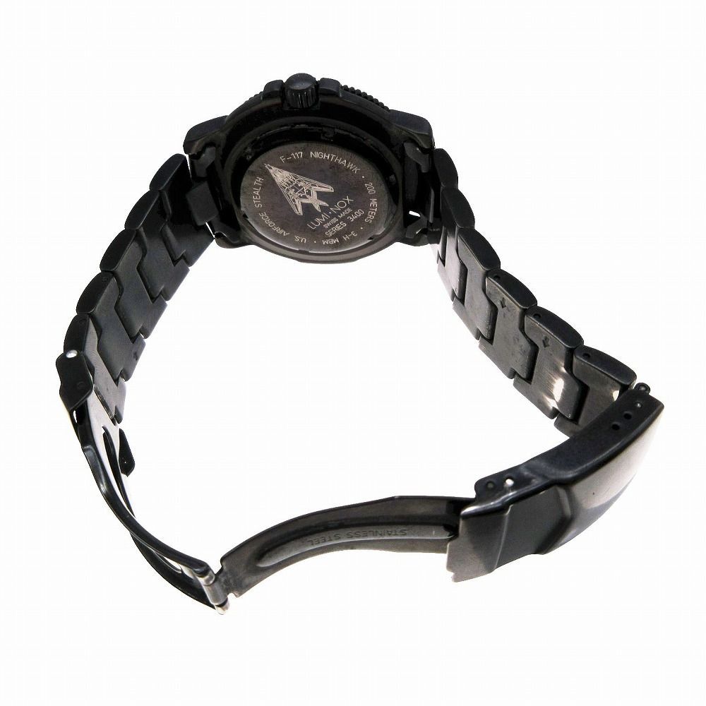 ルミノックス LUMINOX ナイトホーク F-117 NIGHTHAWK 3400 SERIES
