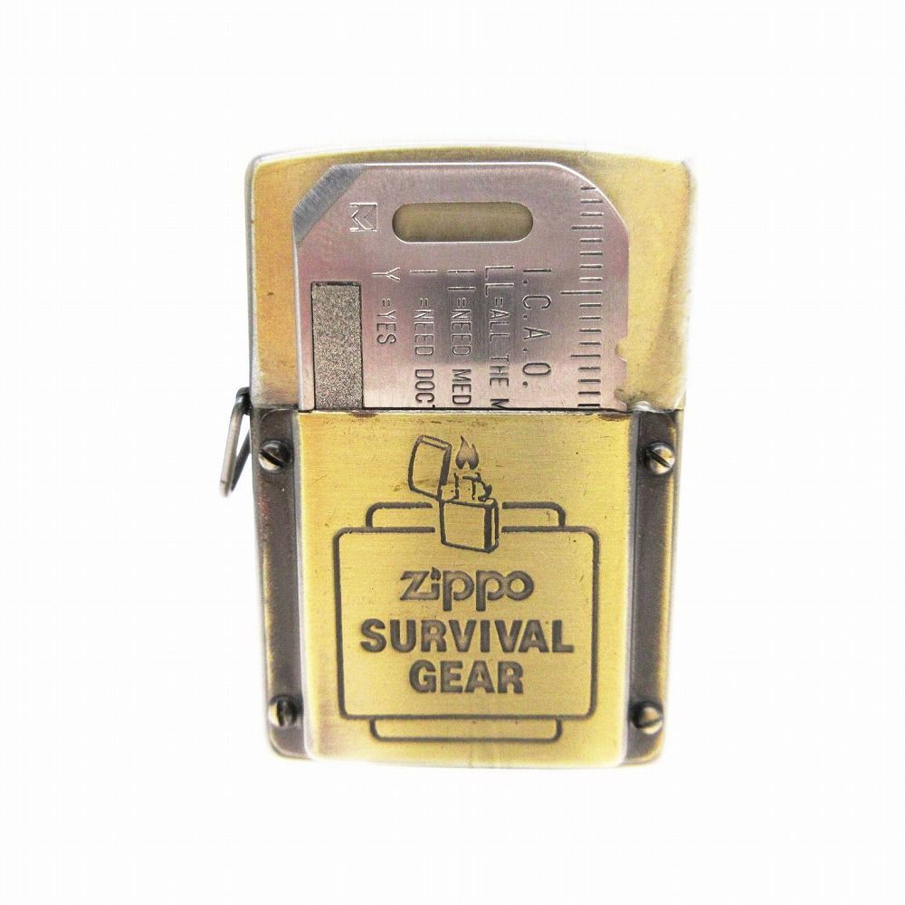 zippo ジッポー SURVIVAL GEAR サバイバル ギア オイル ライター 92年