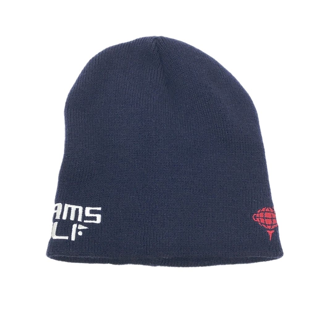 BEAMS GOLF ビームスゴルフ ニット帽 ネイビー系 57-59cm