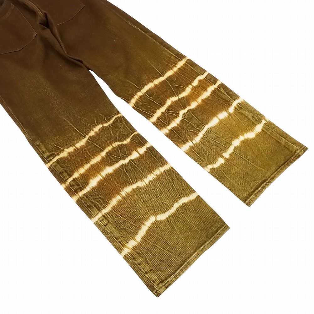 20ss FUMIKA UCHIDA フミカウチダ タイダイ デニム パンツ ムラ染め