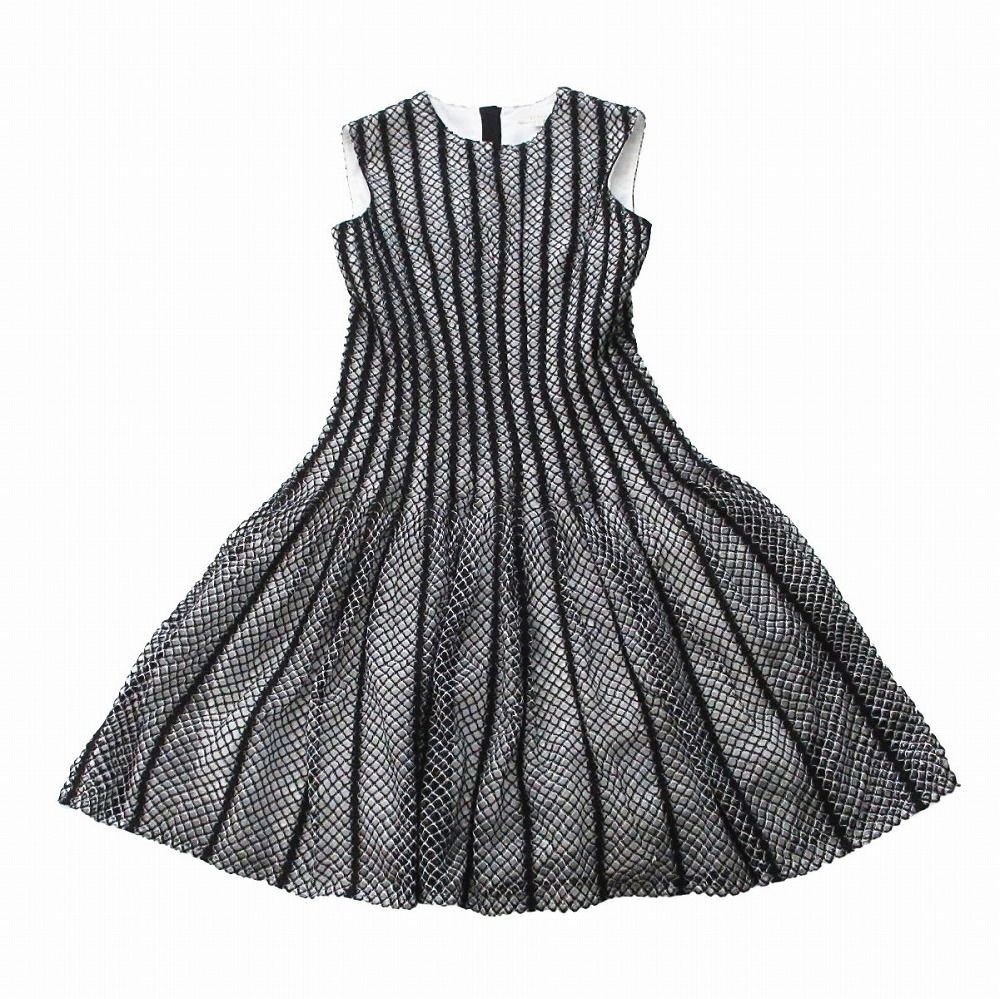 美品 EPOCA エポカ ワンピース ノースリーブ ストライプパターン