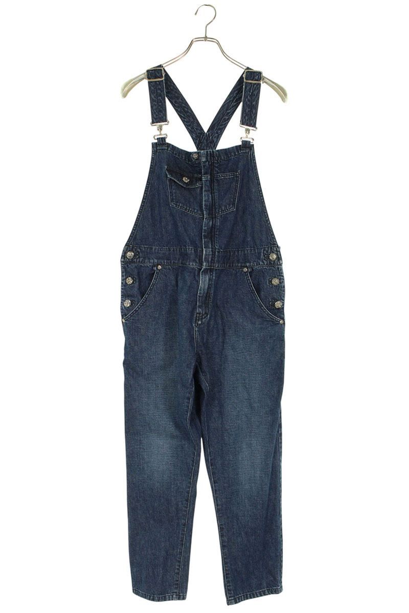 クロムハーツ OVERALL クロスボールボタンデニムオーバーオール メンズ