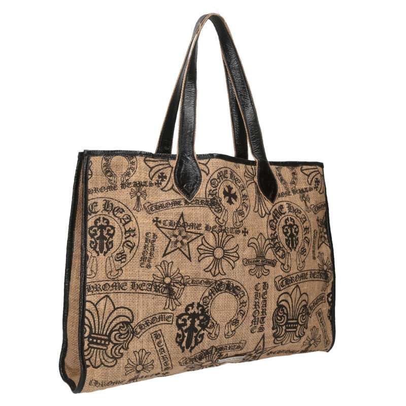 クロムハーツ BEACHES BAG 総柄プリントビーチトートバッグ メンズ