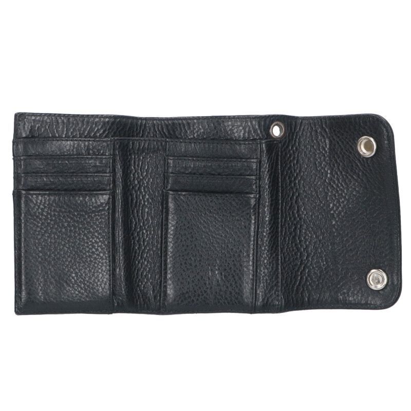 クロムハーツ WAVE MINI/ウェーブミニ クロスボールボタンレザー