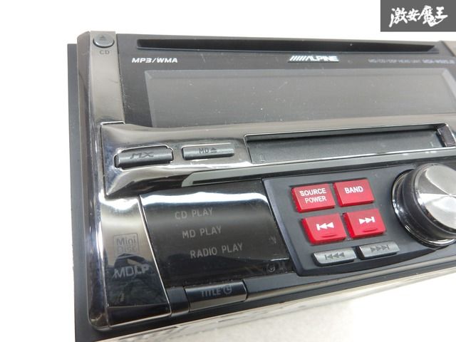ALPINE アルパイン 汎用 2DIN CDプレイヤー MDプレイヤー デッキ カー