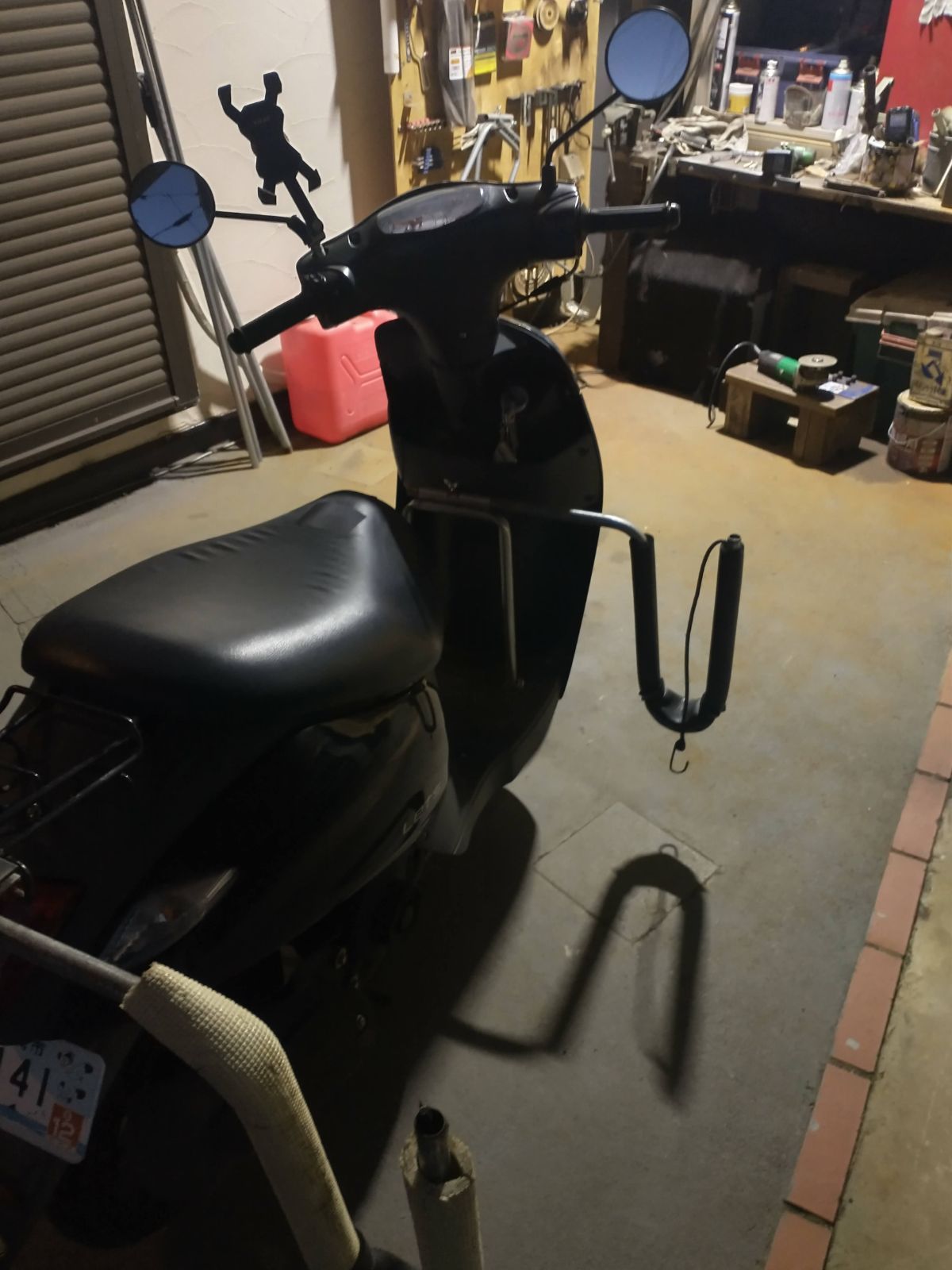 原付二種・125ccスクーター対応 サーフボードキャリア【フロント＋リア 