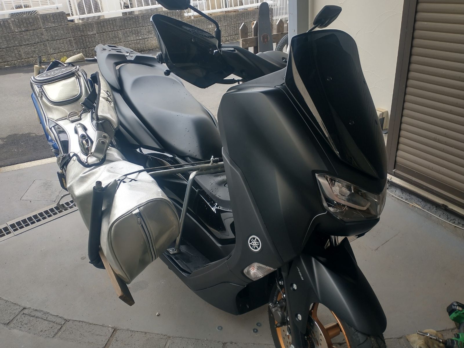 原付二種・125ccスクーター対応 サーフボードキャリア【フロント＋リア