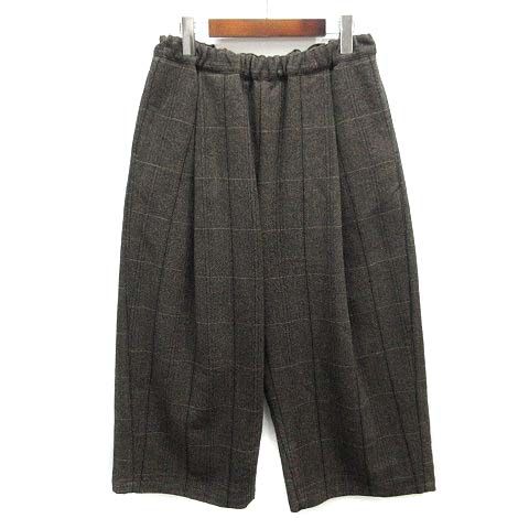 ネストローブ nest Robe 2025AW ウール チェック ヘリンボン