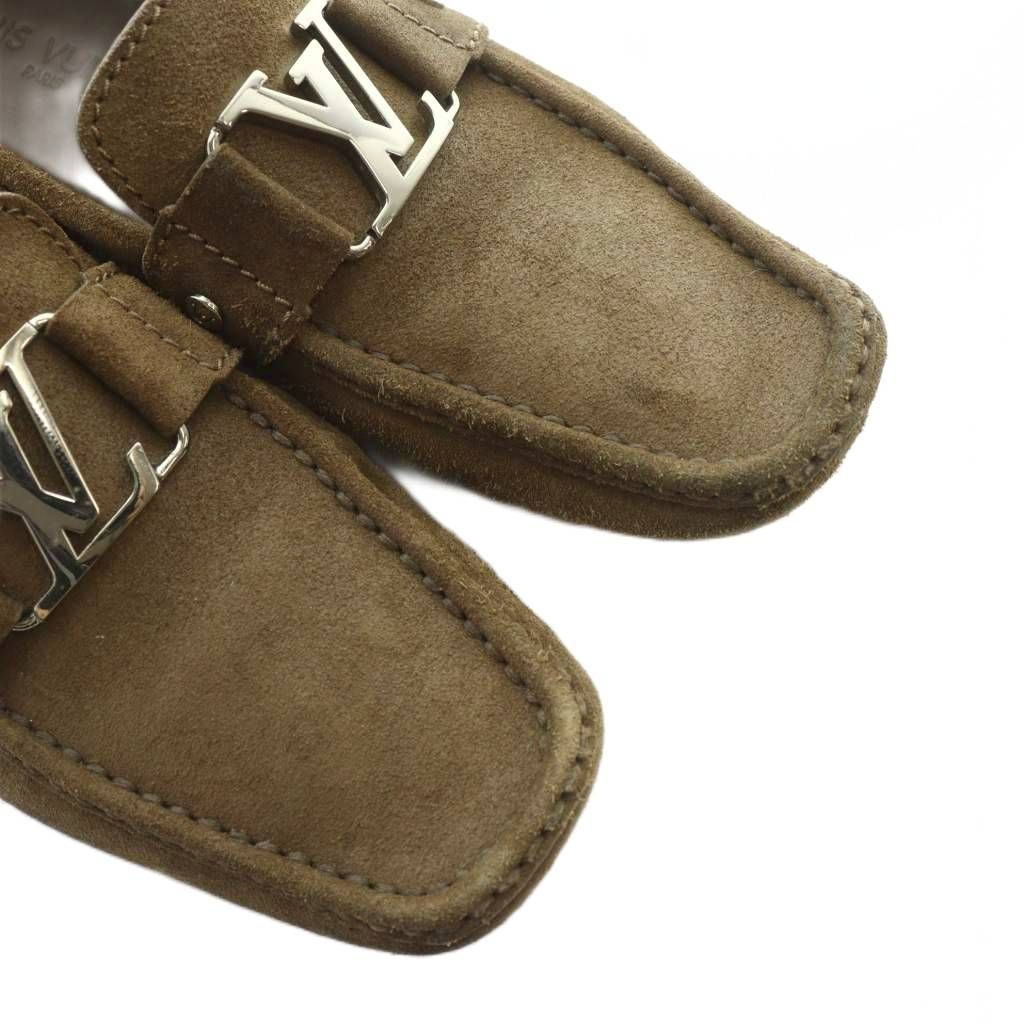 美品✨ ルイヴィトン モンテカルロ スエード ドライビングシューズ ブラウン 美品✨ ルイヴィトン モンテカルロ スエード ドライビングシューズ