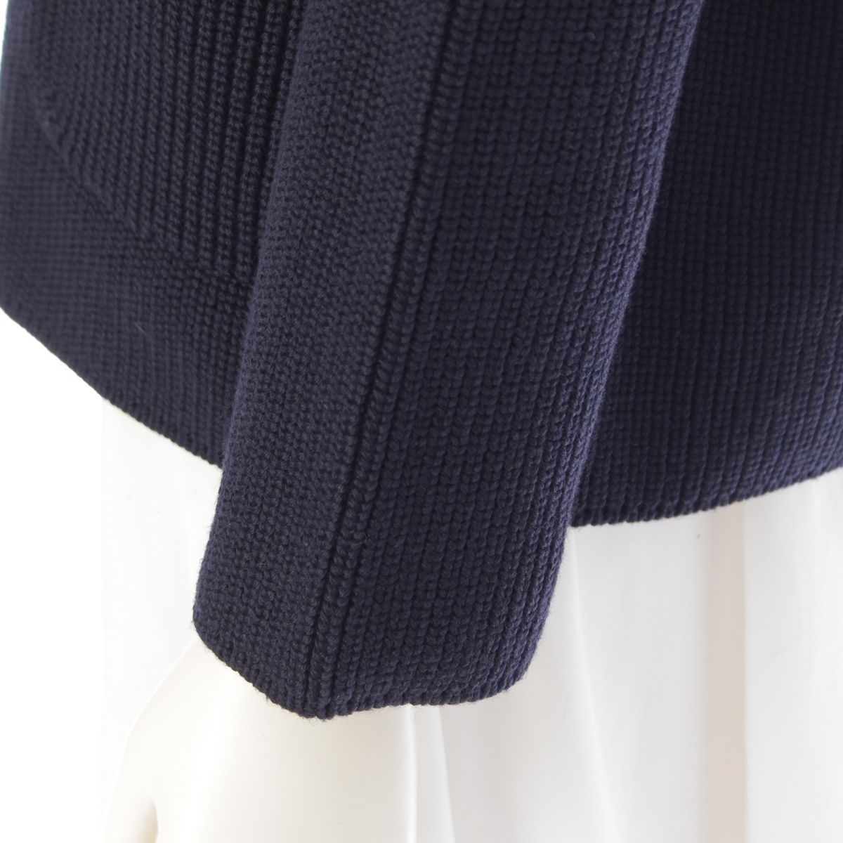 クリスチャンディオール ウール CDロゴ ボタン ニット カーディガン  