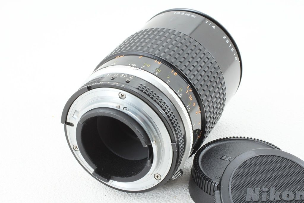 極上品 NIKON ニコン Ai-s Micro Nikkor 105mm F4 マイクロ レンズ