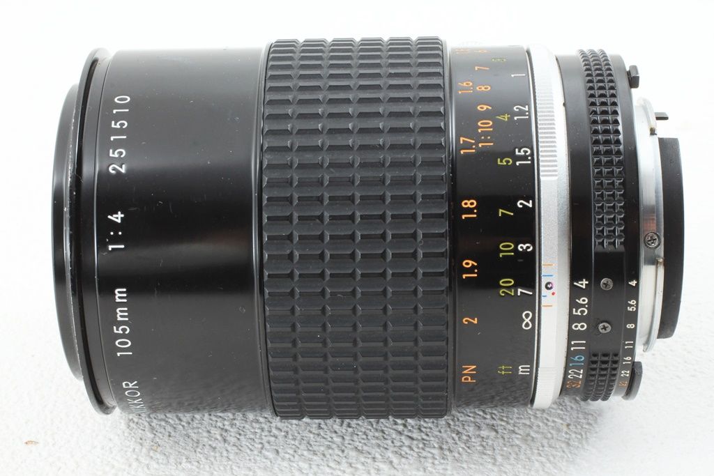 極上品 NIKON ニコン Ai-s Micro Nikkor 105mm F4 マイクロ レンズ