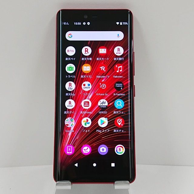 Rakuten Hand5G P780 Rakuten クリムゾンレッド 送料無料 本体 c16231
