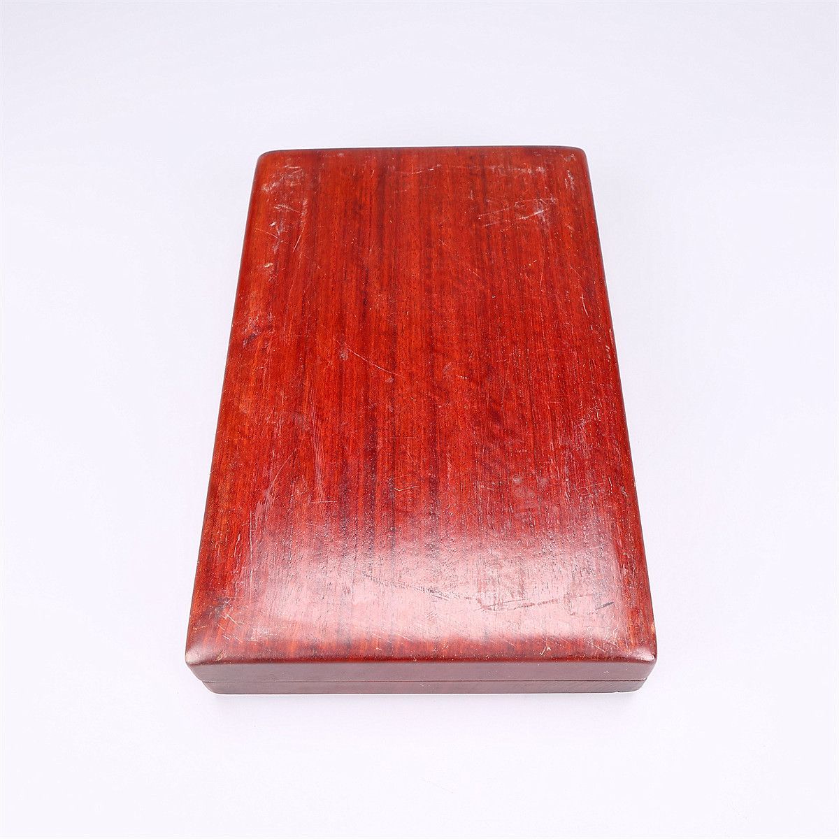 唐物 【天然端渓石製】 書道具 老坑 端渓硯 方硯 幅23×14㎝ 重1698g