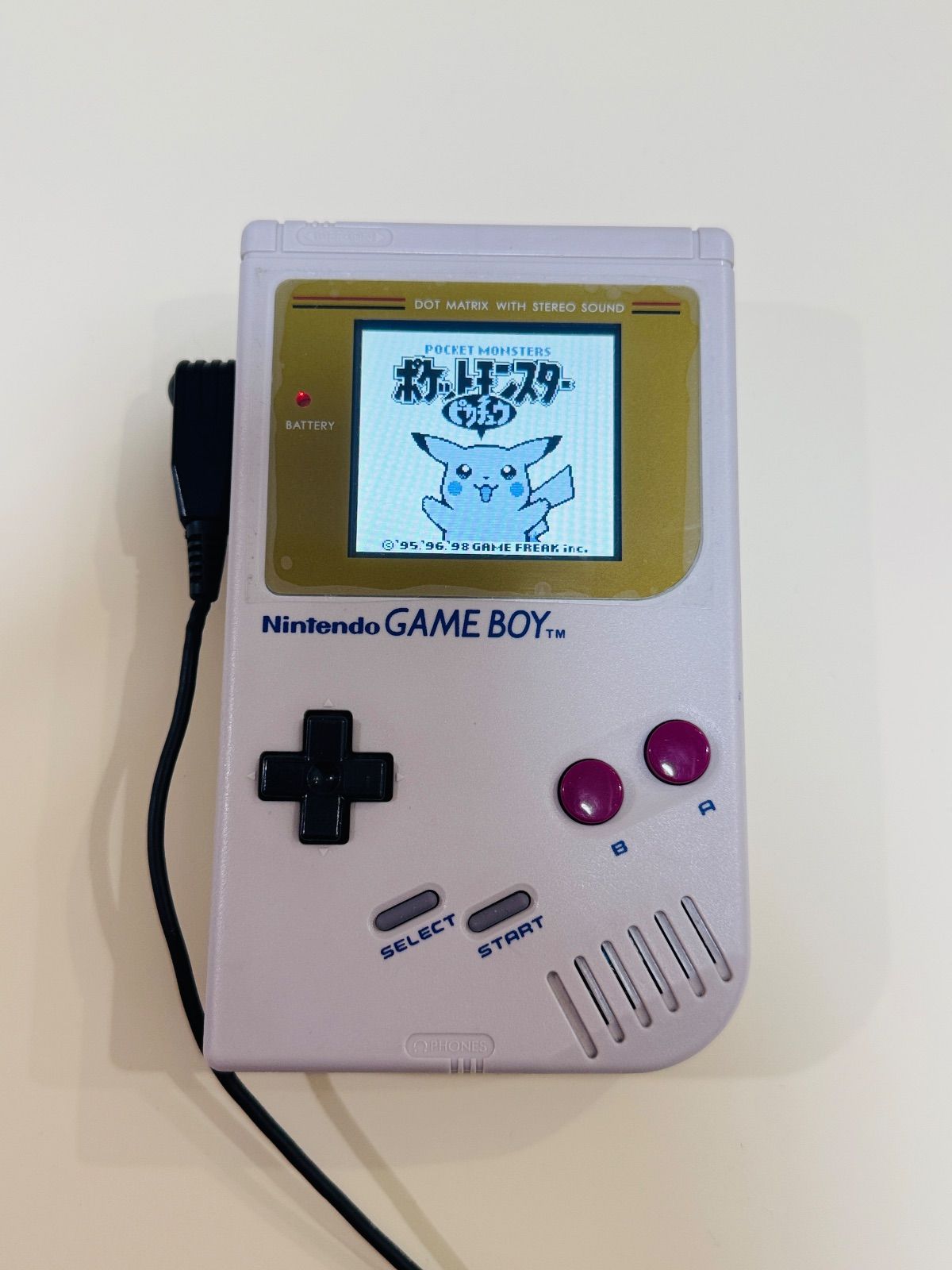 Nintendo GAME BOY DMG 01 IPS液晶換装 AC 任天堂