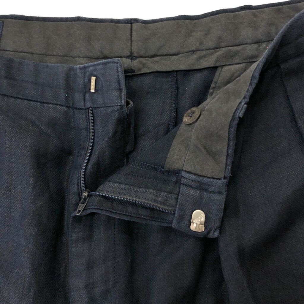 90年代 Polo by Ralph Lauren ポロ ラルフローレン リネン混 2タック