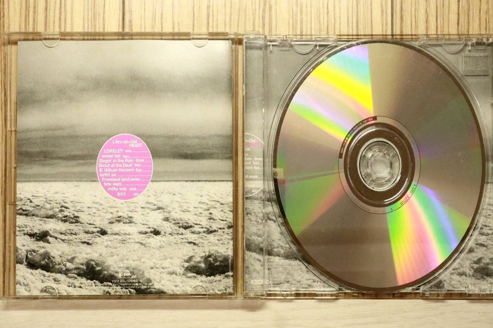 国内盤CD☆ラルク アン シエル/L'Arc~en~Ciel□ HEART 【KSC2204