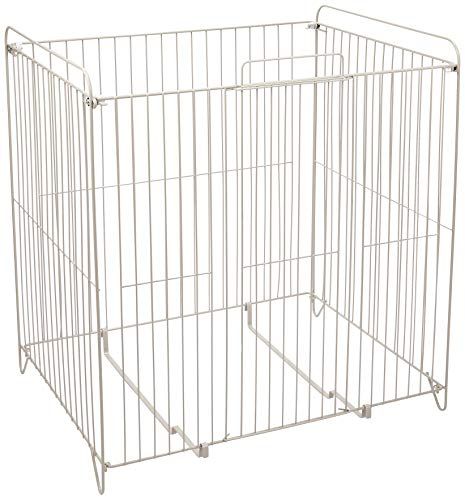 グリーンライフ ストーブガード 幅65 奥行53 高さ71 cm 前面スライド扉 固定金具付き SG N ホワイトe