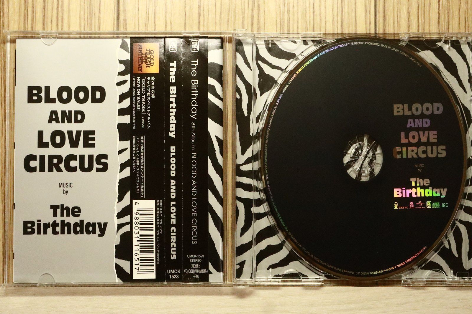 チバユウスケ　BIRTHDAY バースデイ　BLOOD 初回限定盤 チバユウスケ BIRTHDAY バースデイ BLOOD 初回限定盤 チバユウスケ