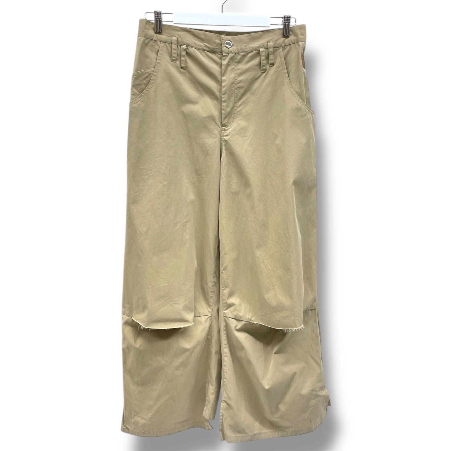 値下げ★knuthmarf クヌースマーフ　バギーチノパンツ knuth marf クヌースマーフ ripped buggy chino pants バギー