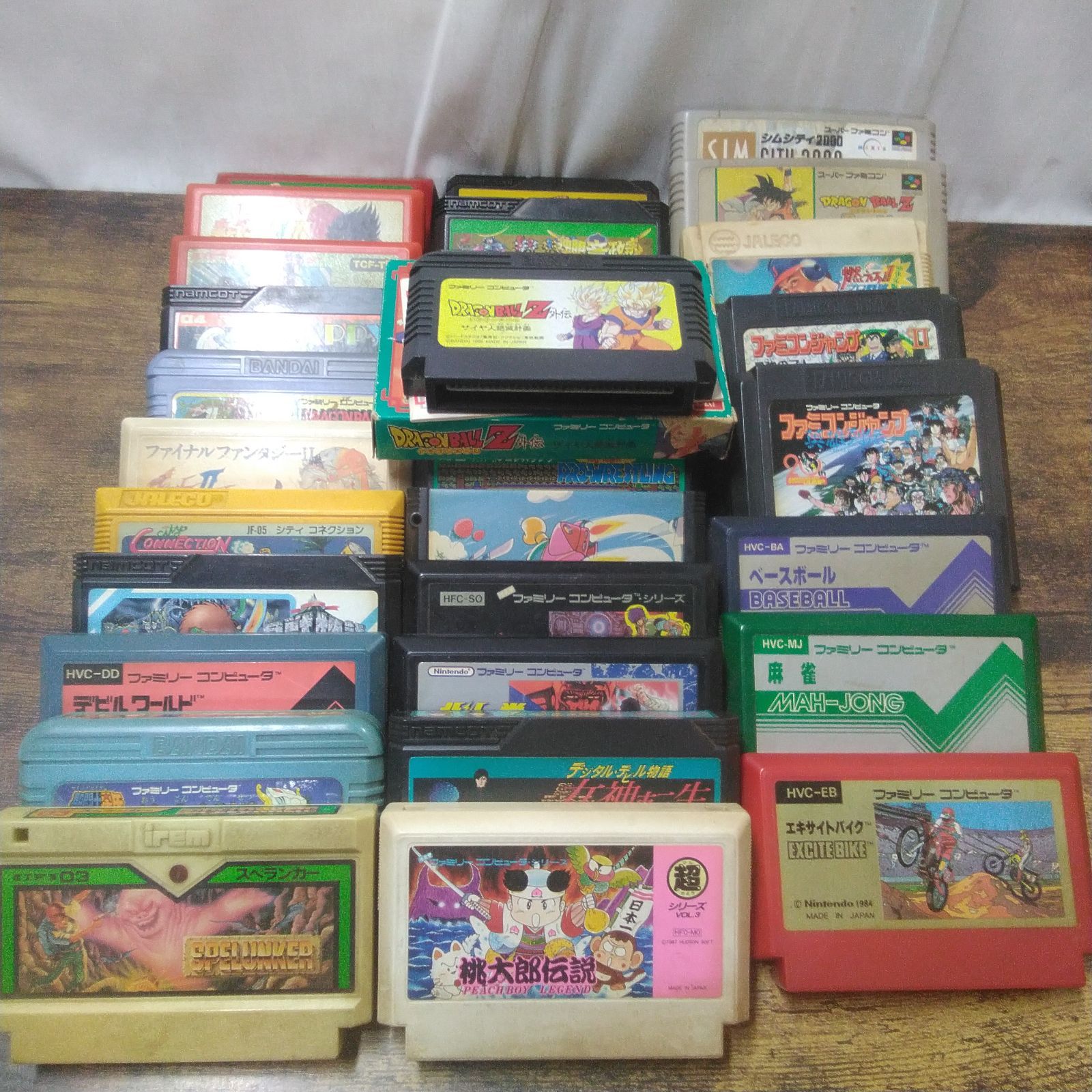 ファミコンソフト、スーパーファミコンソフト ファミコンソフト29本