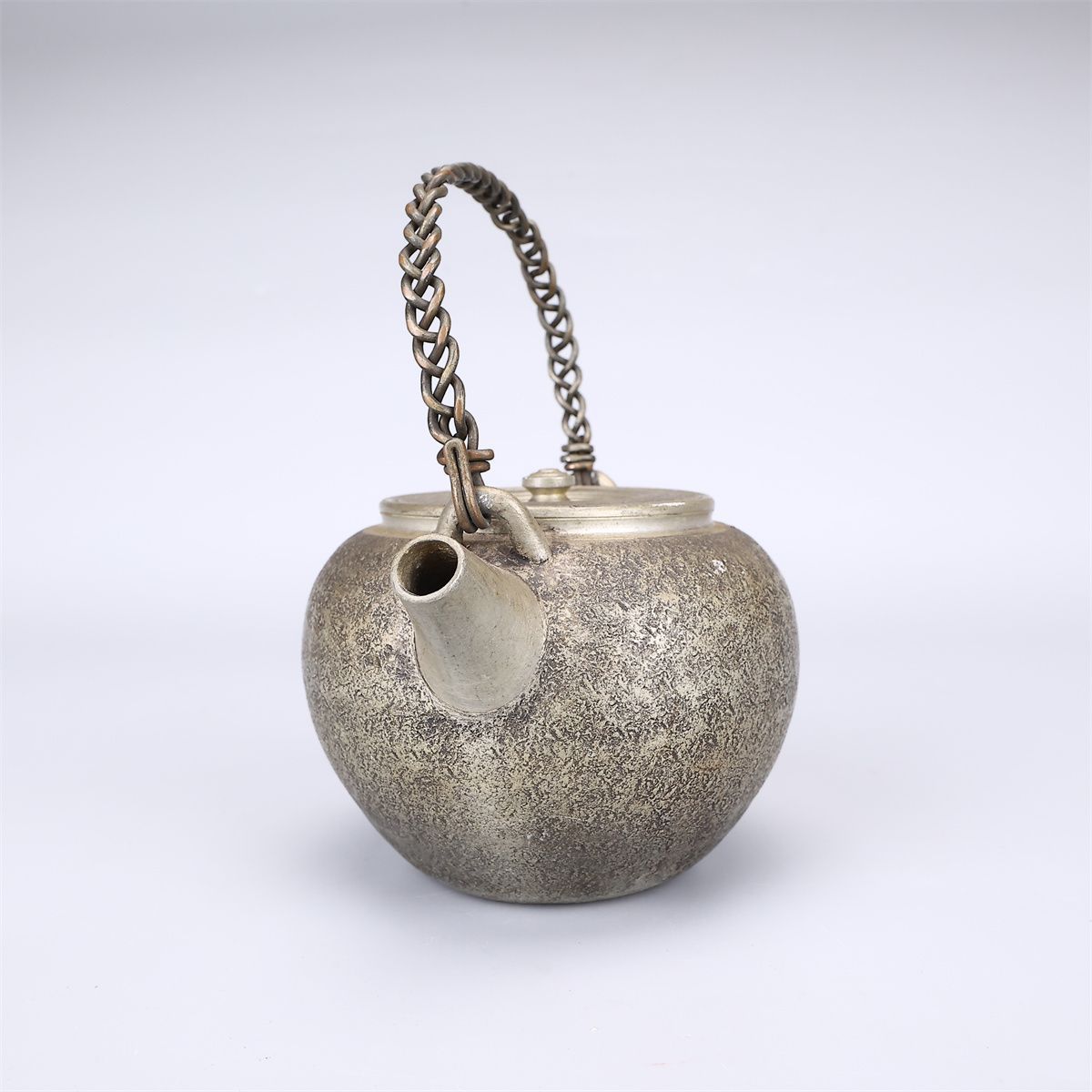 時代 【錫半製】 本錫 砲口 急須／箱付 美品N！DA821 - メルカリ