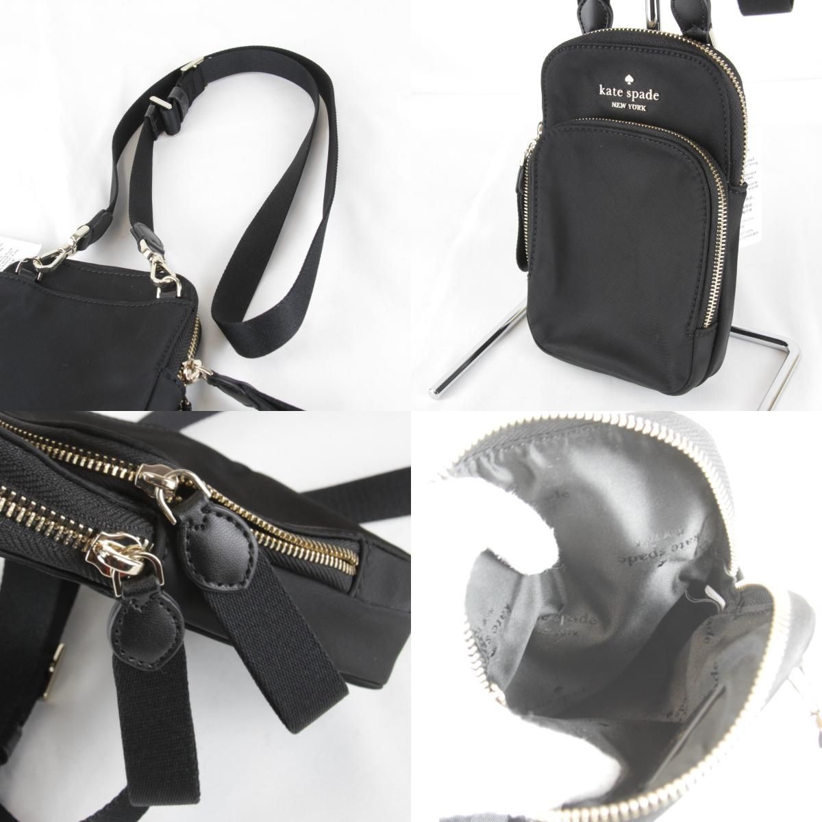 極美品『タグ付き』Kate Spade【ケイトスペード】 スマホショルダー 